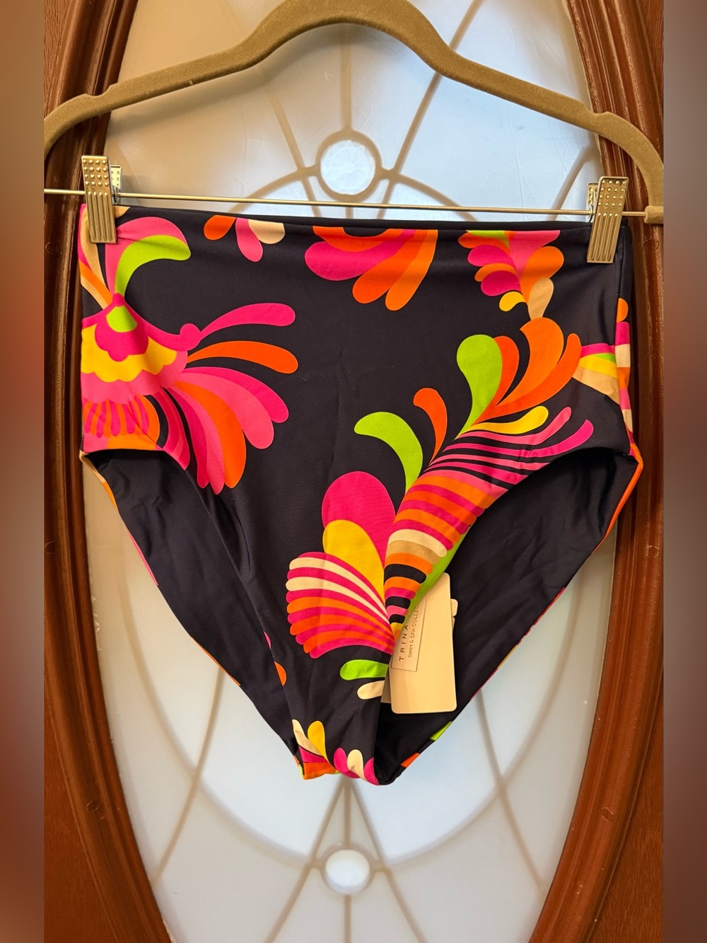 🛍️🛍️ BRAND NEW!!  TRINA TURK COLORFUL & REVERSIBLE SWIM BOTTOM 🛍️🛍️